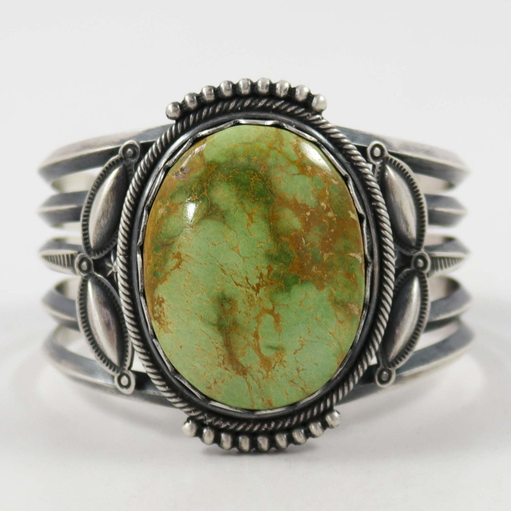 Emerald Valley Turquoise Cuff by Steve Arviso - Garland's