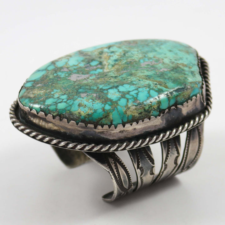 1940s Turquoise Cuff by Vintage Collection - Garland's