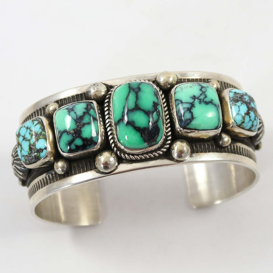 Turquoise Cuff by Albert Jake and Bruce Eckhardt - Garland's