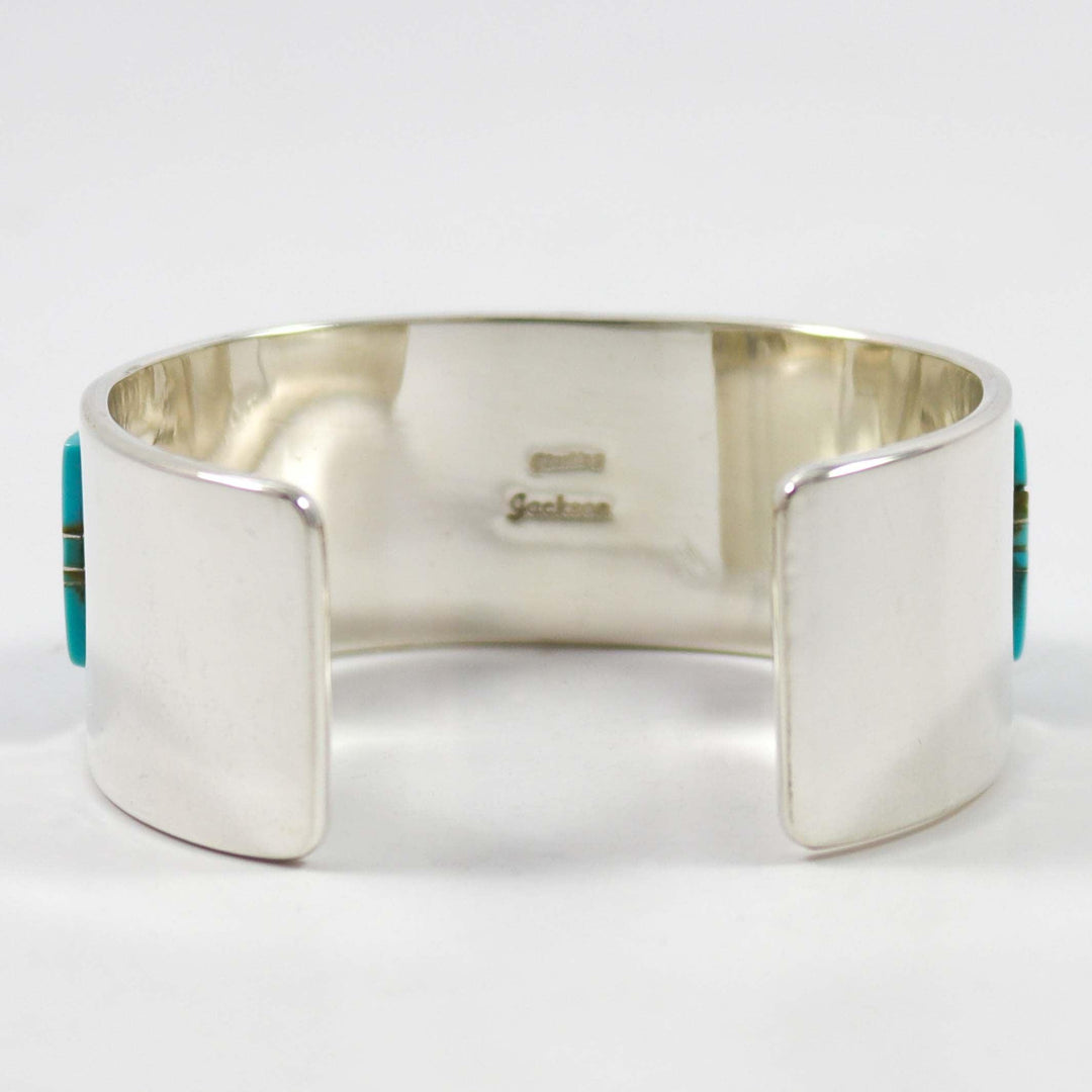 Kingman Turquoise Cuff by Tommy Jackson - Garland's