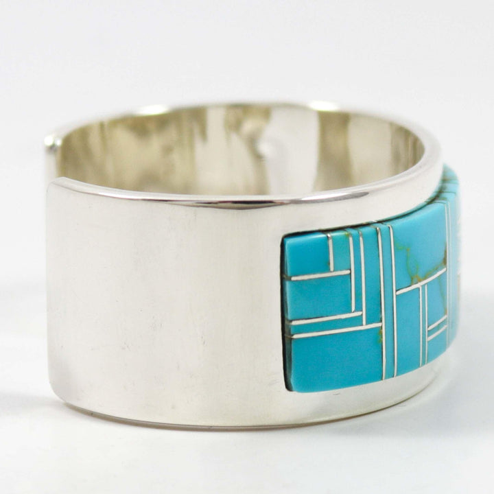 Kingman Turquoise Cuff by Tommy Jackson - Garland's