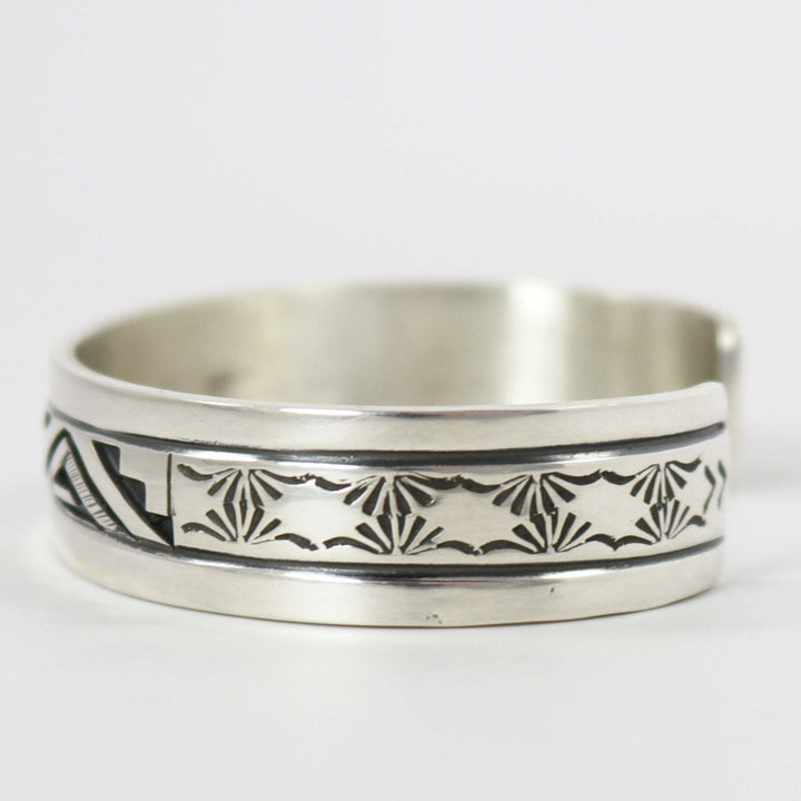 Silver Overlay Cuff by Peter Nelson - Garland's