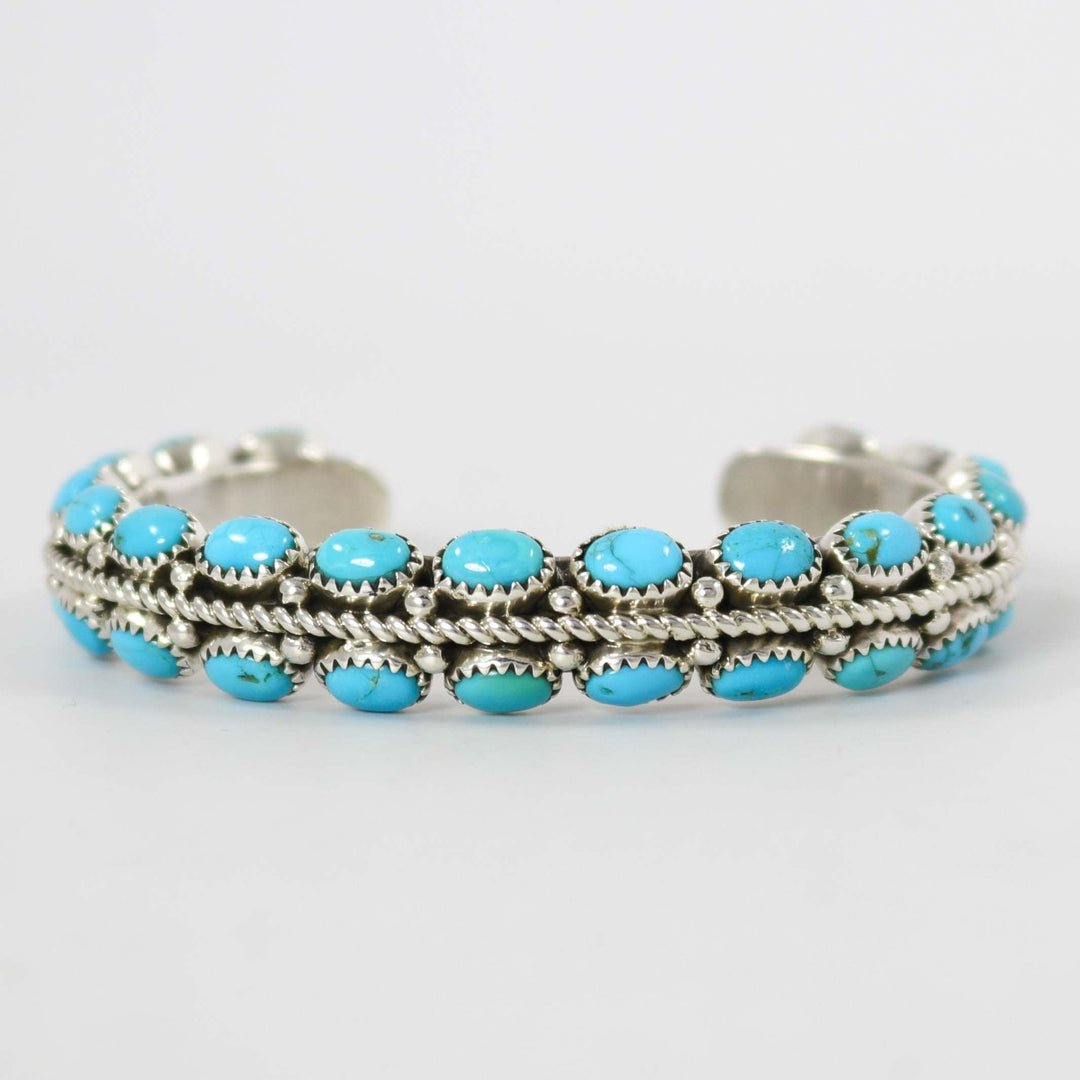 Sleeping Beauty Turquoise Cuff by Ruth Yazzie - Garland's