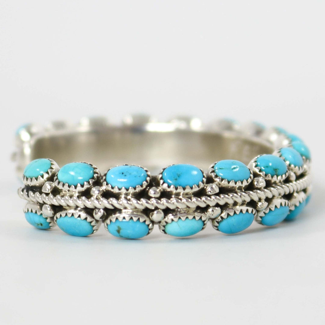 Sleeping Beauty Turquoise Cuff by Ruth Yazzie - Garland's
