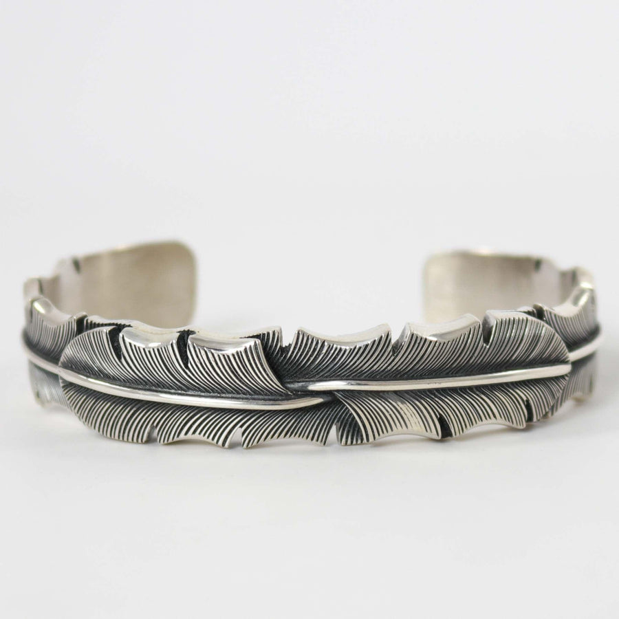 Feather Cuff by Curtis Pete - Garland's