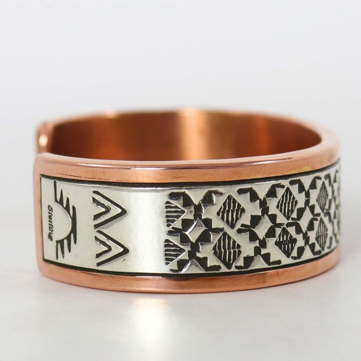 Copper and Silver Cuff