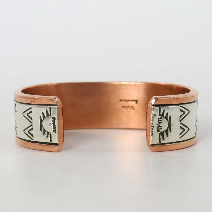 Copper and Silver Cuff