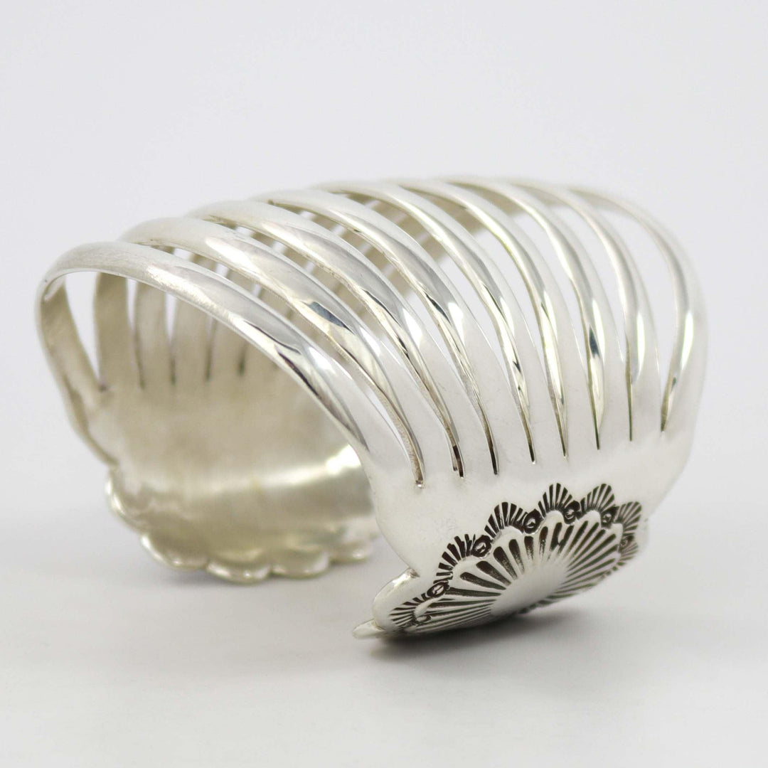 Split Silver Cuff