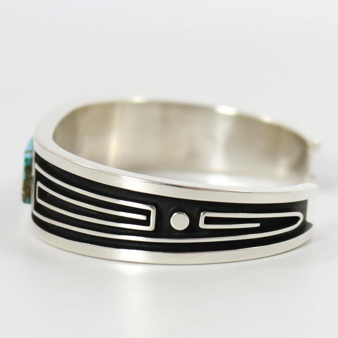 Multi-Stone Inlay Cuff