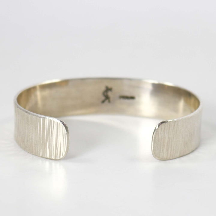 Silver Hammered Cuff