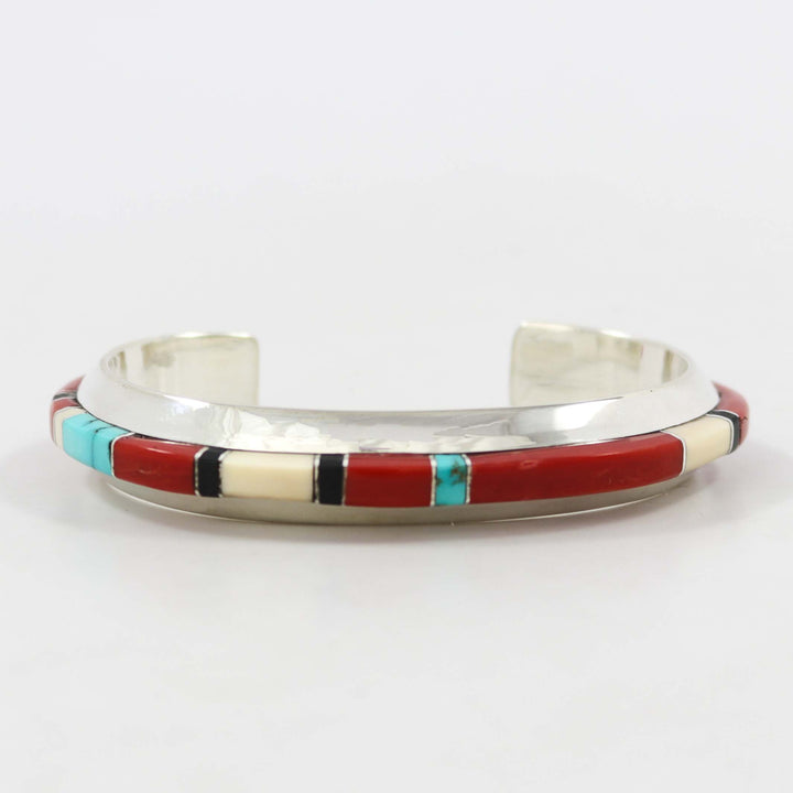 Multi-Stone Inlay Cuff