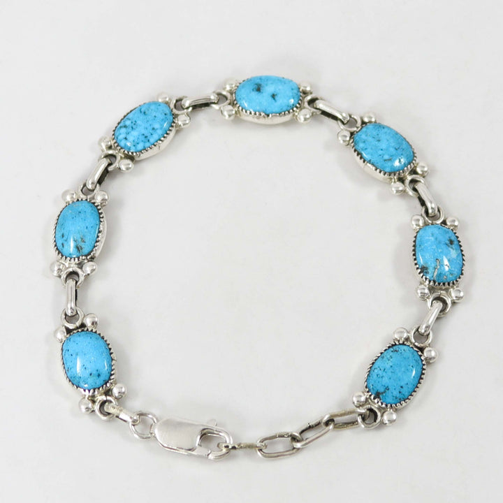 Kingman Turquoise Link Bracelet