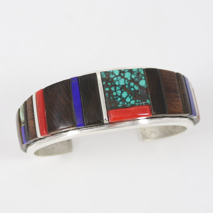 Multi-Stone Inlay Bracelet