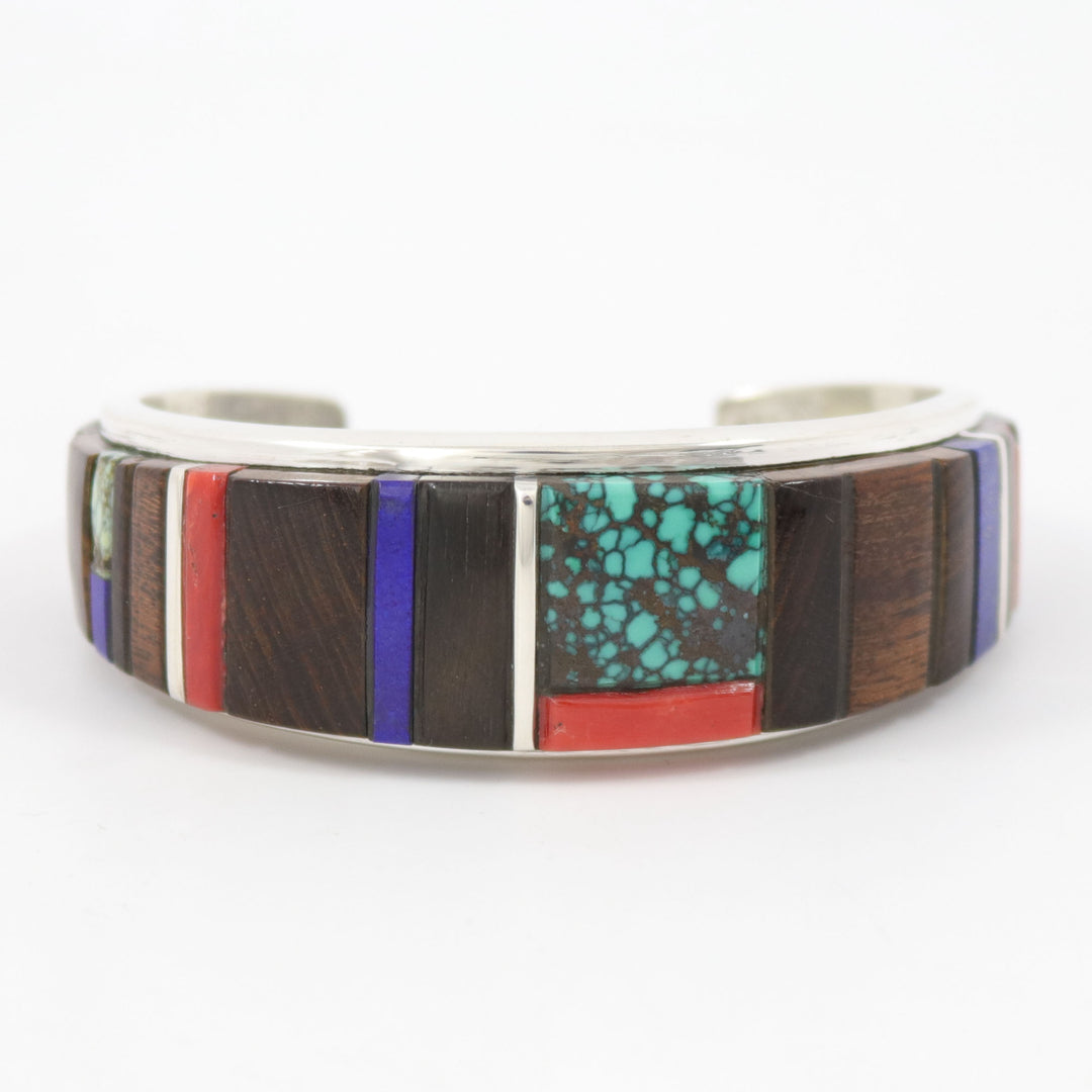 Multi-Stone Inlay Bracelet