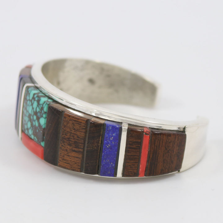 Multi-Stone Inlay Bracelet