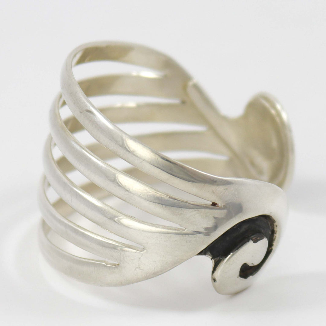 Split Silver Cuff