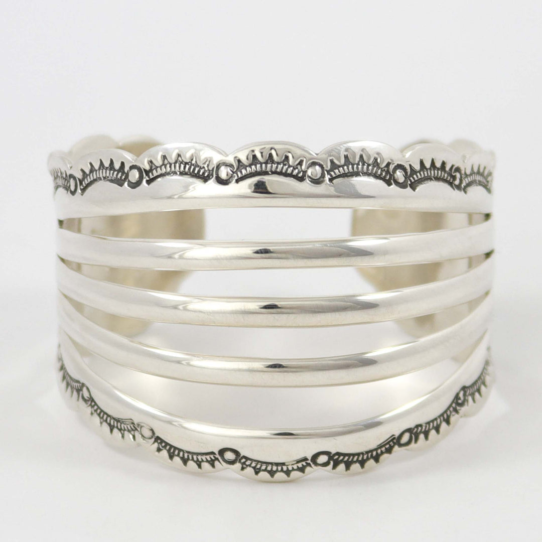 Split Silver Cuff