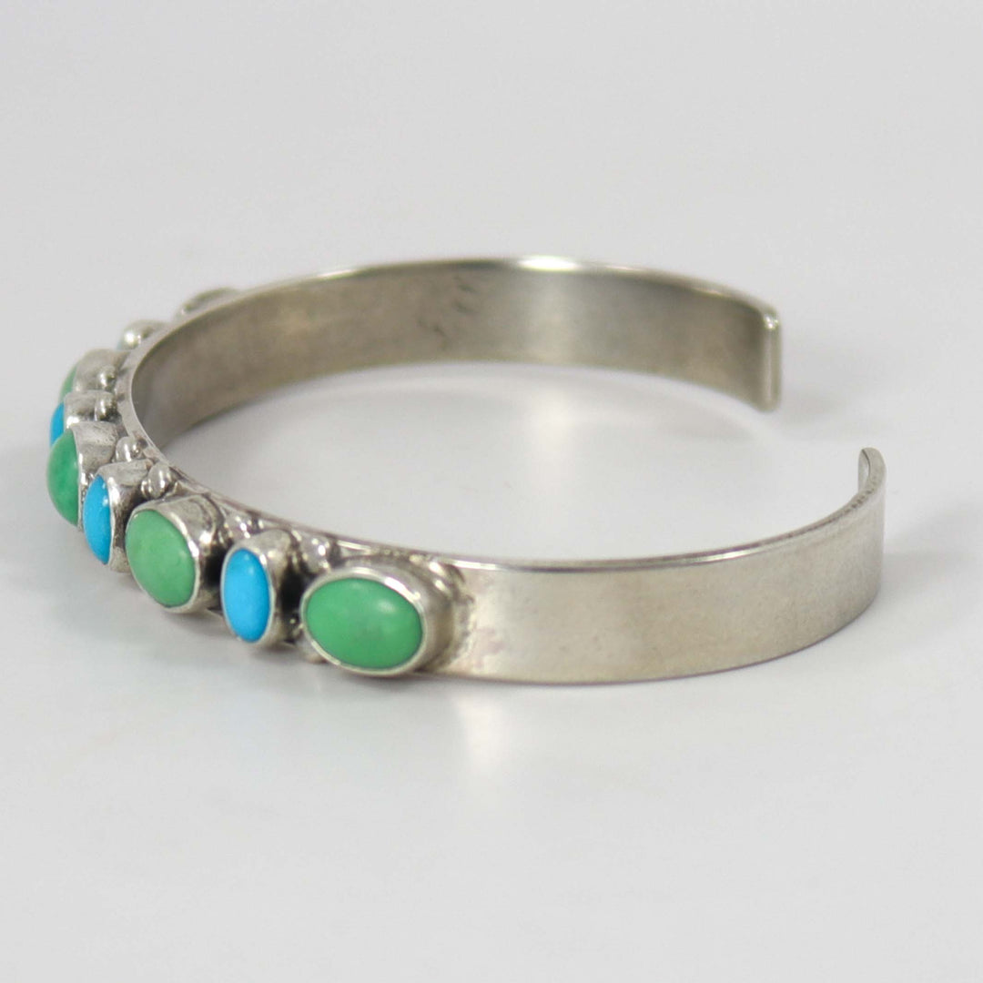 Turquoise and Variscite Cuff