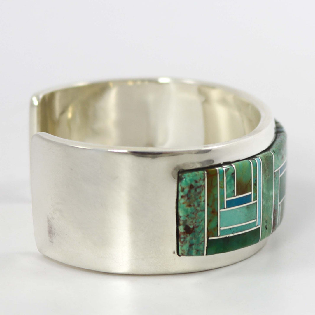 Turquoise Inlay Cuff