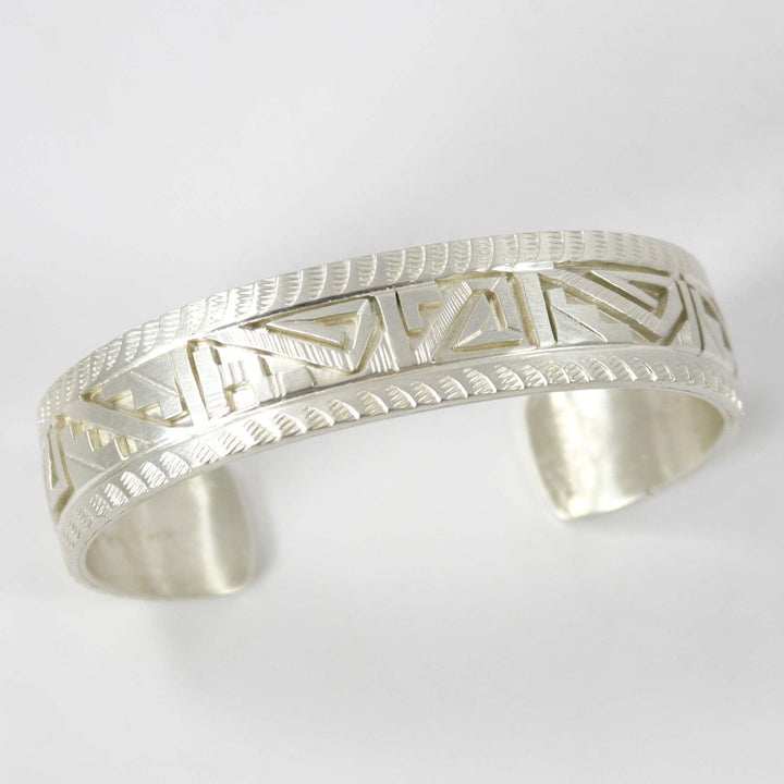 Silver Overlay Cuff