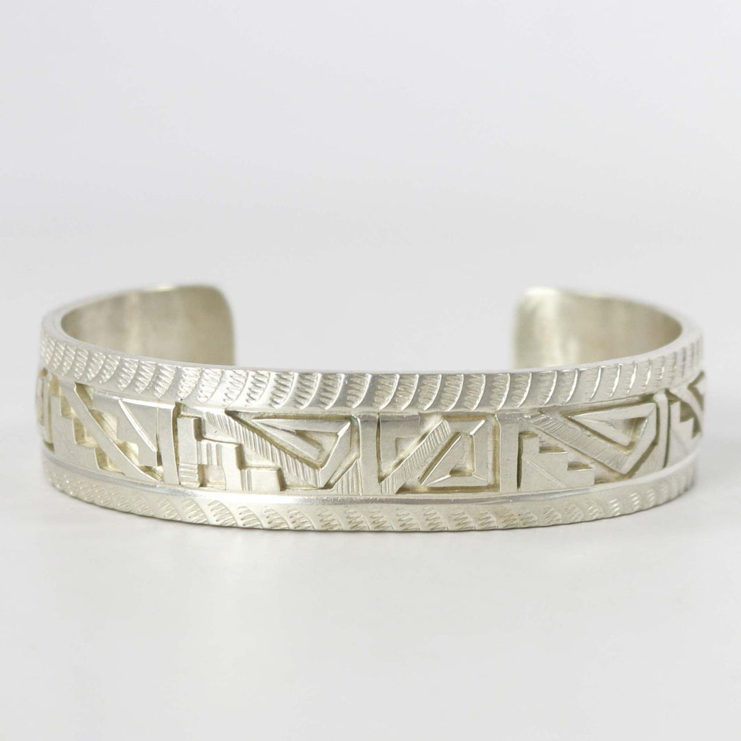 Silver Overlay Cuff