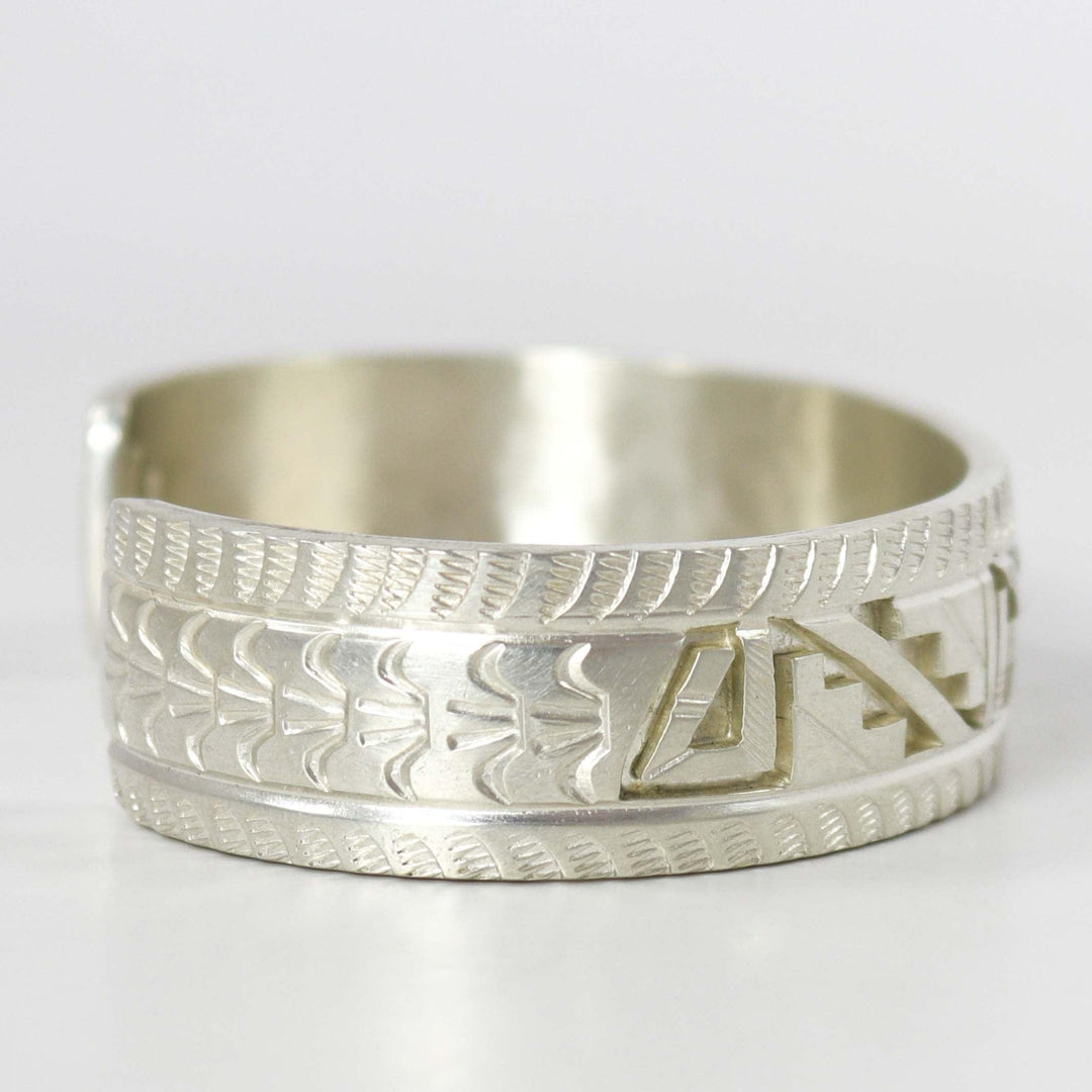 Silver Overlay Cuff