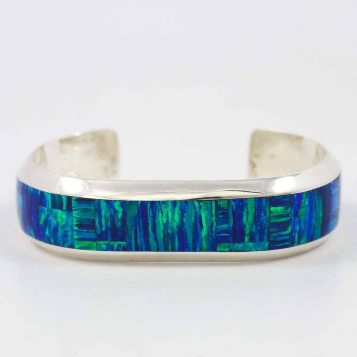 Opal Inlay Cuff