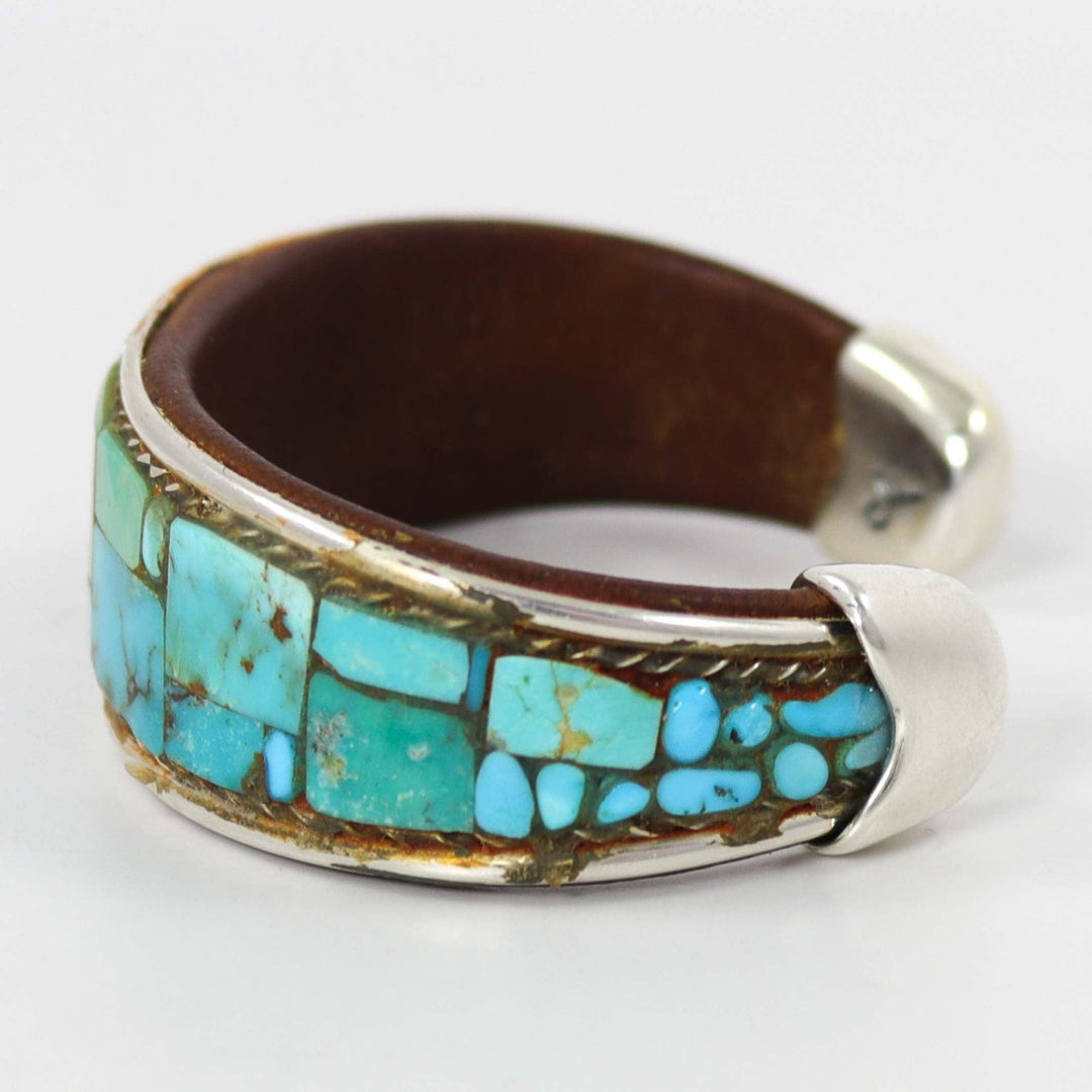 Turquoise Inlay Cuff