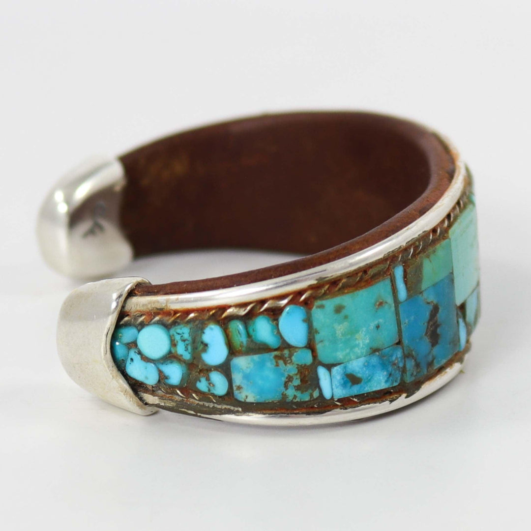 Turquoise Inlay Cuff