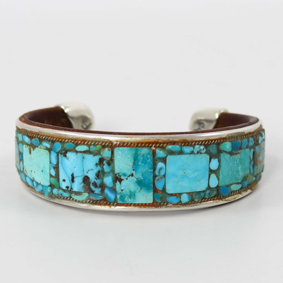 Turquoise Inlay Cuff