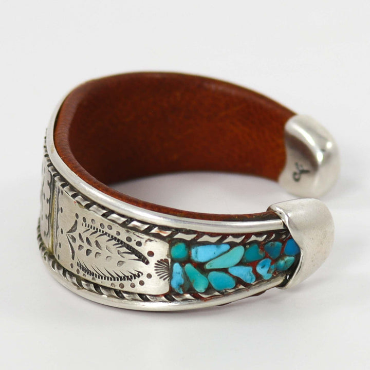 Turquoise Inlay Cuff