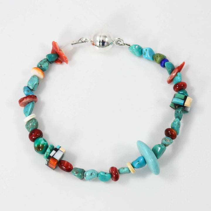 Multi-Stone Bead Bracelet