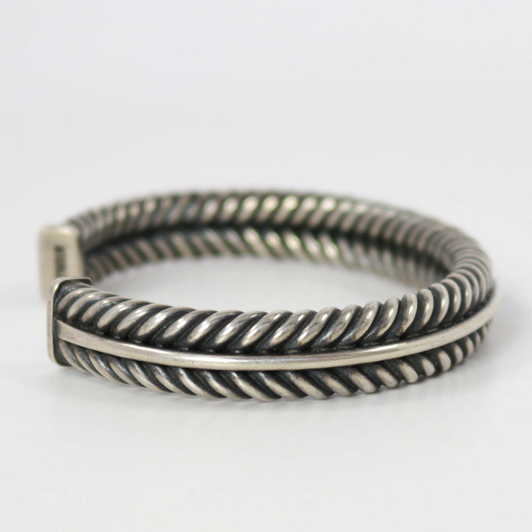 Silver Illusion Cuff