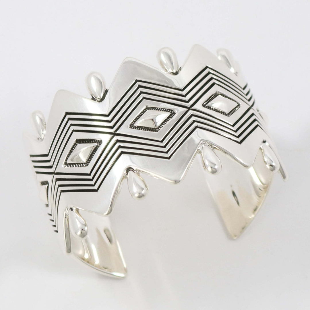 Silver Zig-Zag Cuff