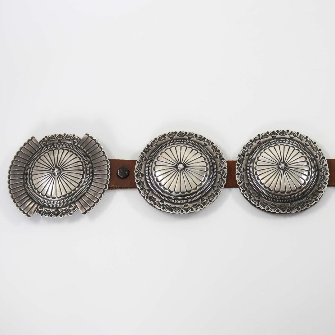 1980s Concho Belt by Eugene Hale - Garland's