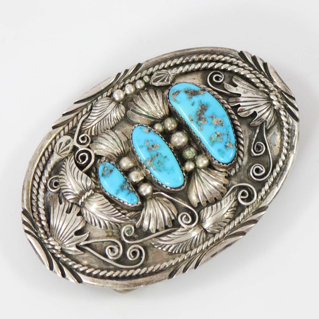 1970s Turquoise Buckle