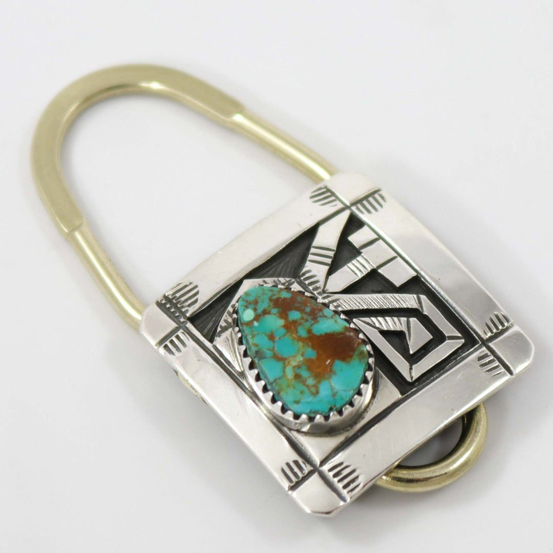 Royston Turquoise Key Ring