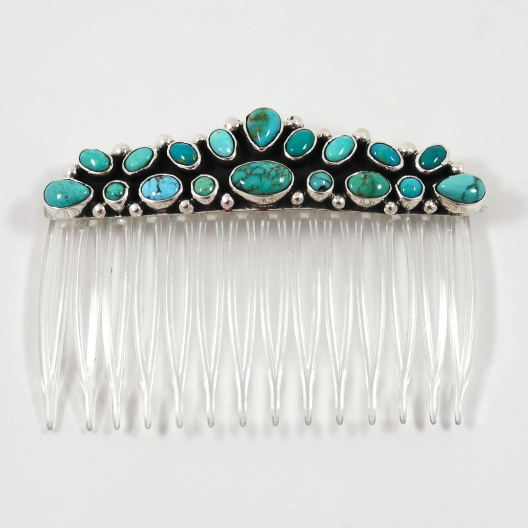 Turquoise Hair Comb