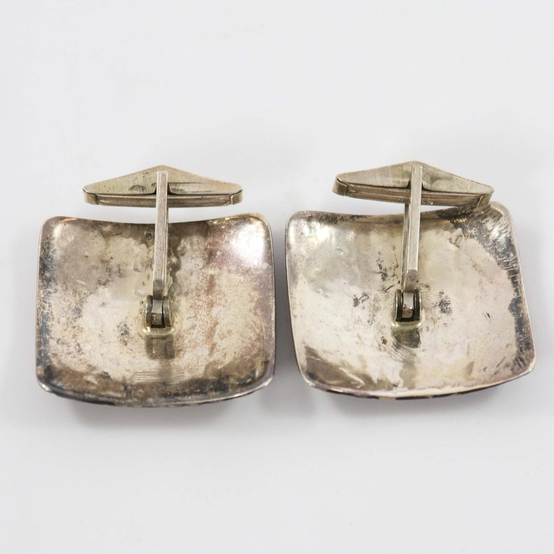 1970s Silver Cufflinks