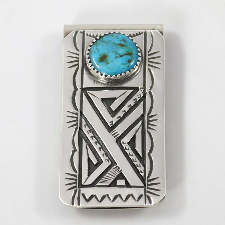 Kingman Turquoise Money Clip