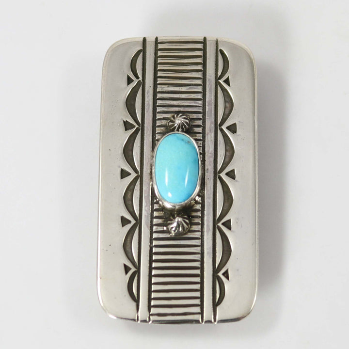 White Water Turquoise Money Clip