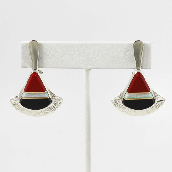 Inlay Earrings by Duane Maktima - Garland's