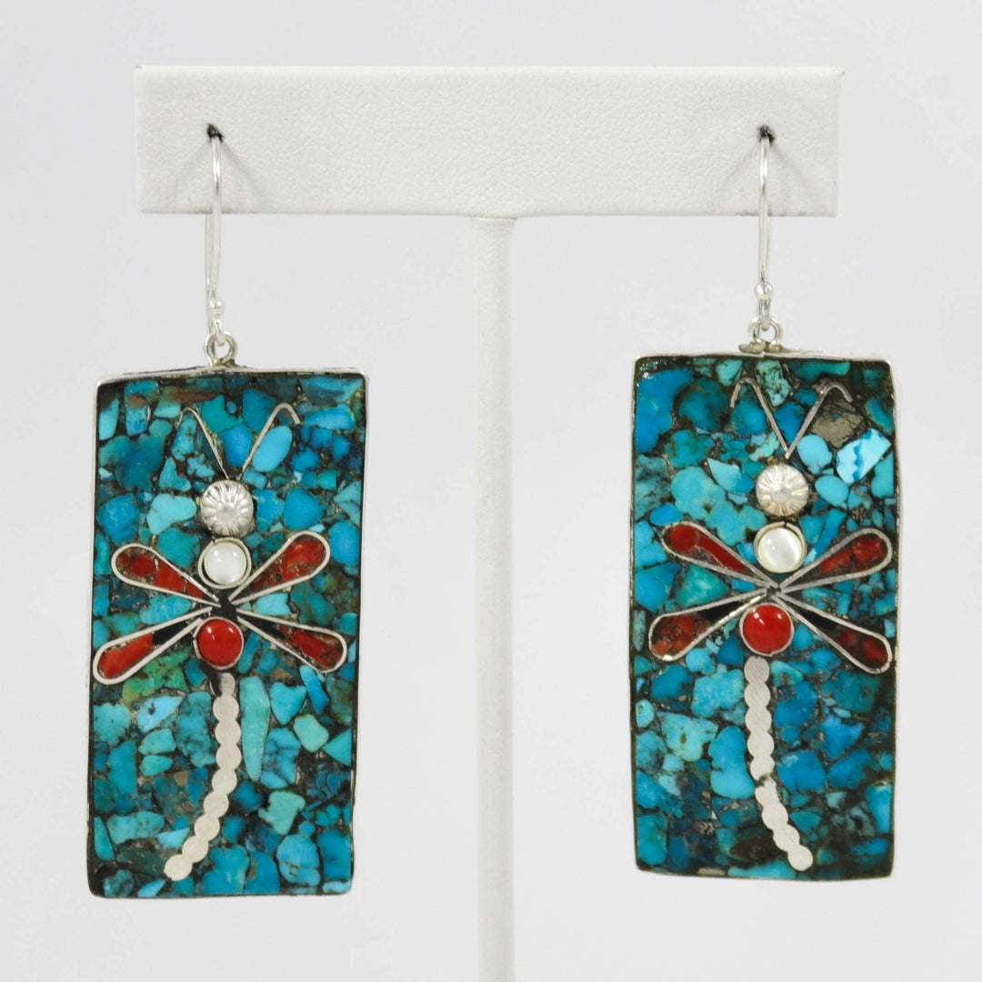 Dragonfly Earrings by Mary Coriz and John Aguilar - Garland's