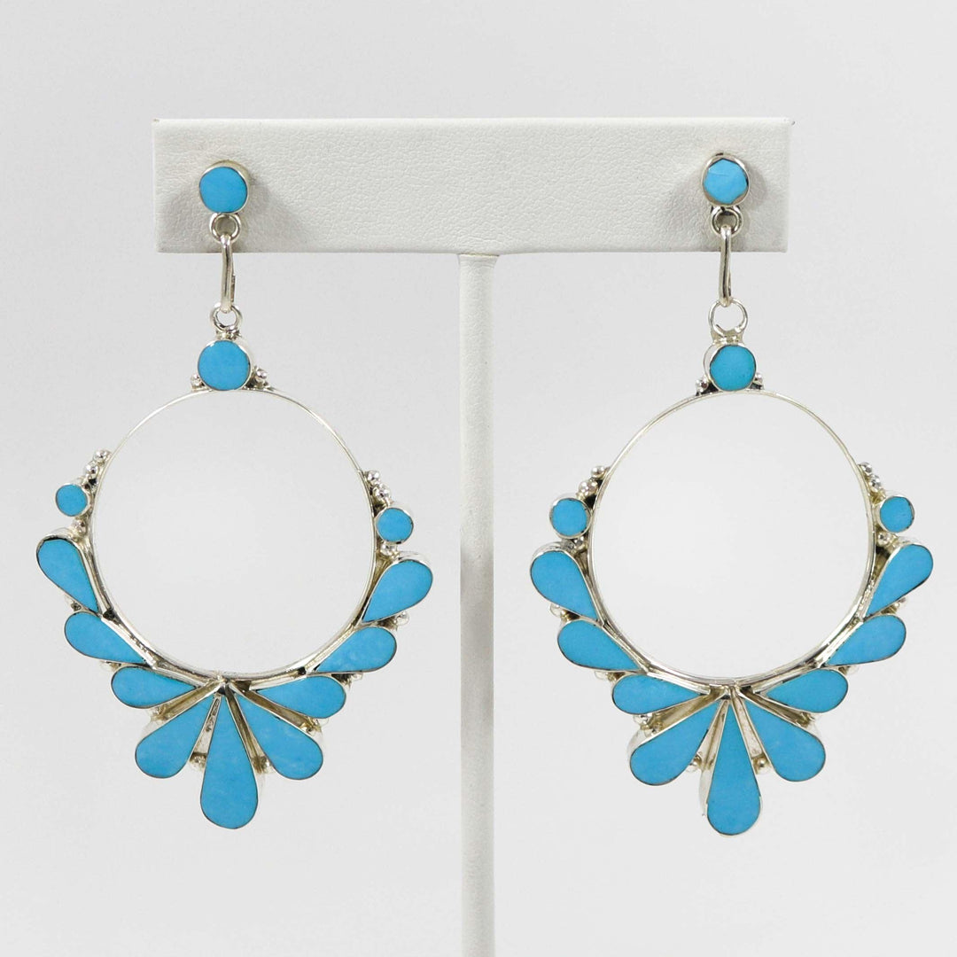 Turquoise Earrings by Bryant Othole - Garland's