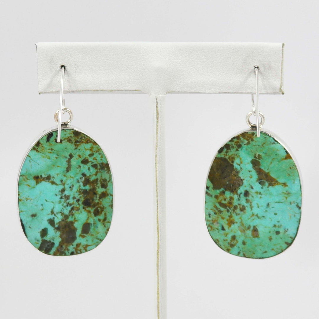 Turquoise Earrings by Lester Abeyta - Garland's