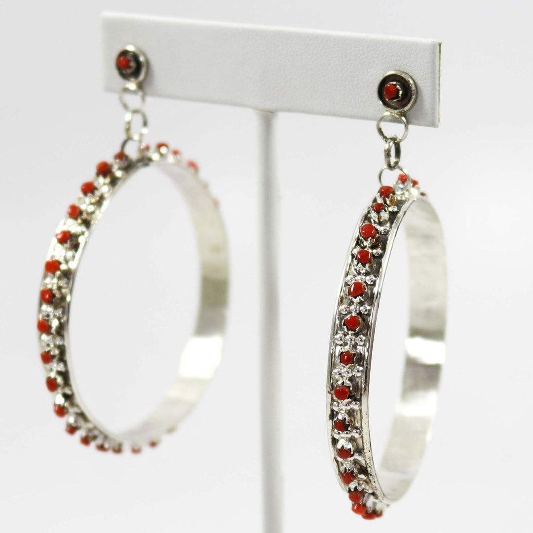 Coral Earrings by Marlon Quam - Garland's