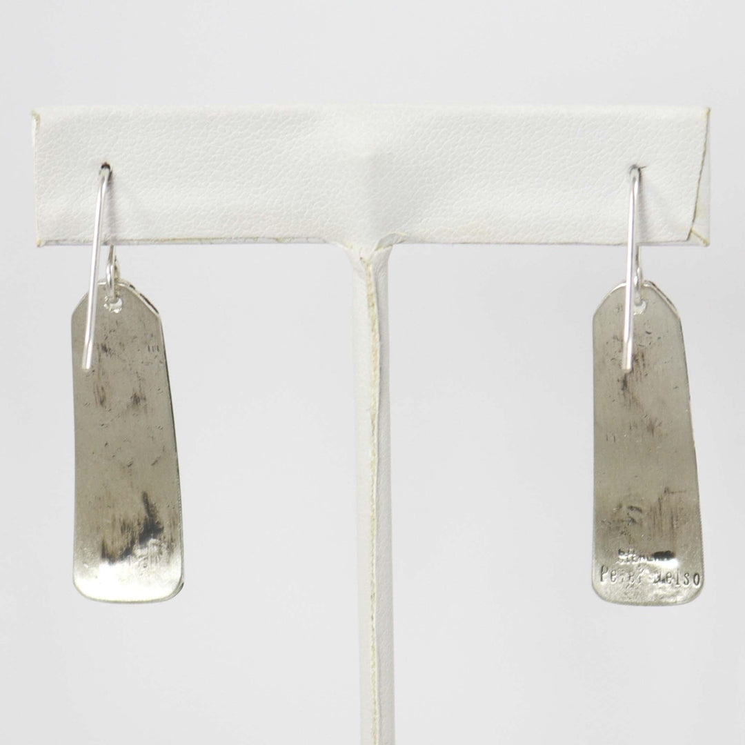 Silver Earrings by Peter Nelson - Garland's