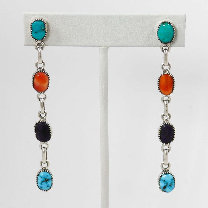 Multi-Stone Earrings by Diane Lonjose - Garland's