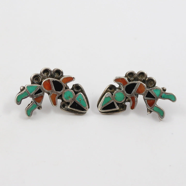 1950s Rainbow Man Earrings