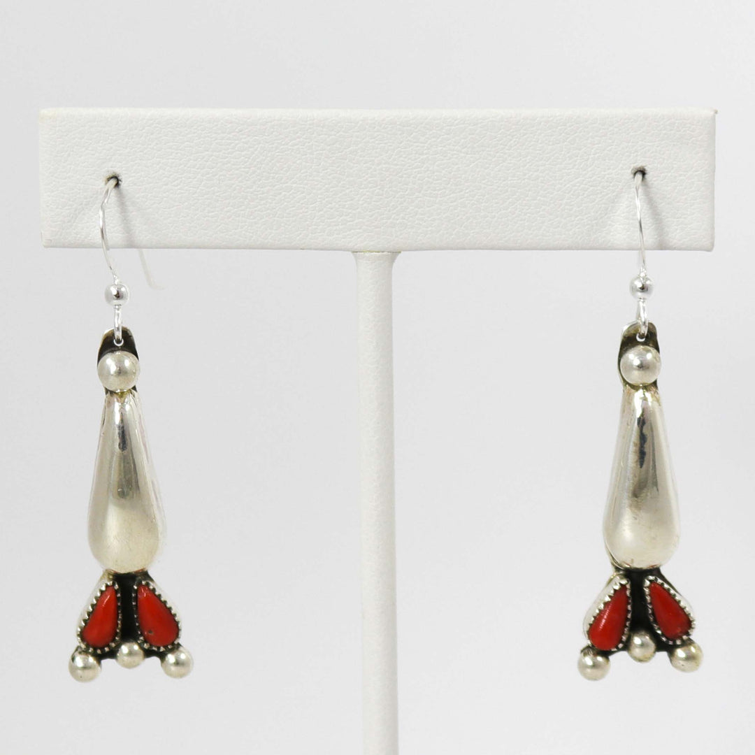 Coral Earrings